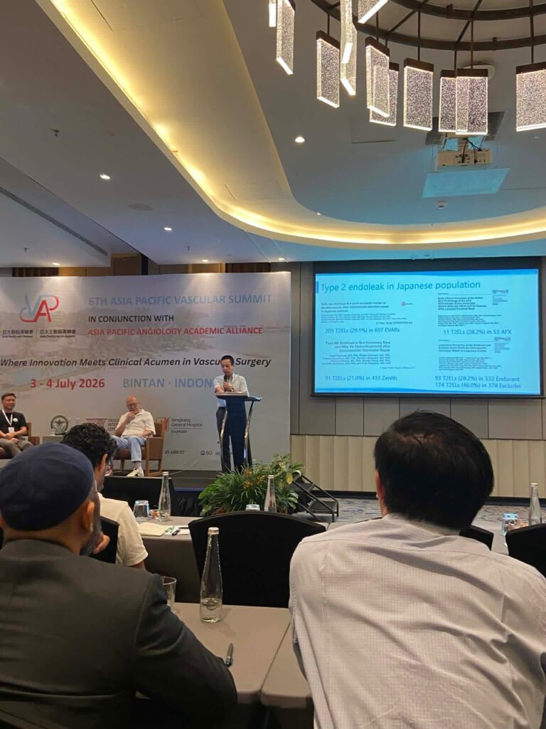 Asia Pacific Vascular Summitに市橋医師・藤村医師が参加しました。講演を行いました。